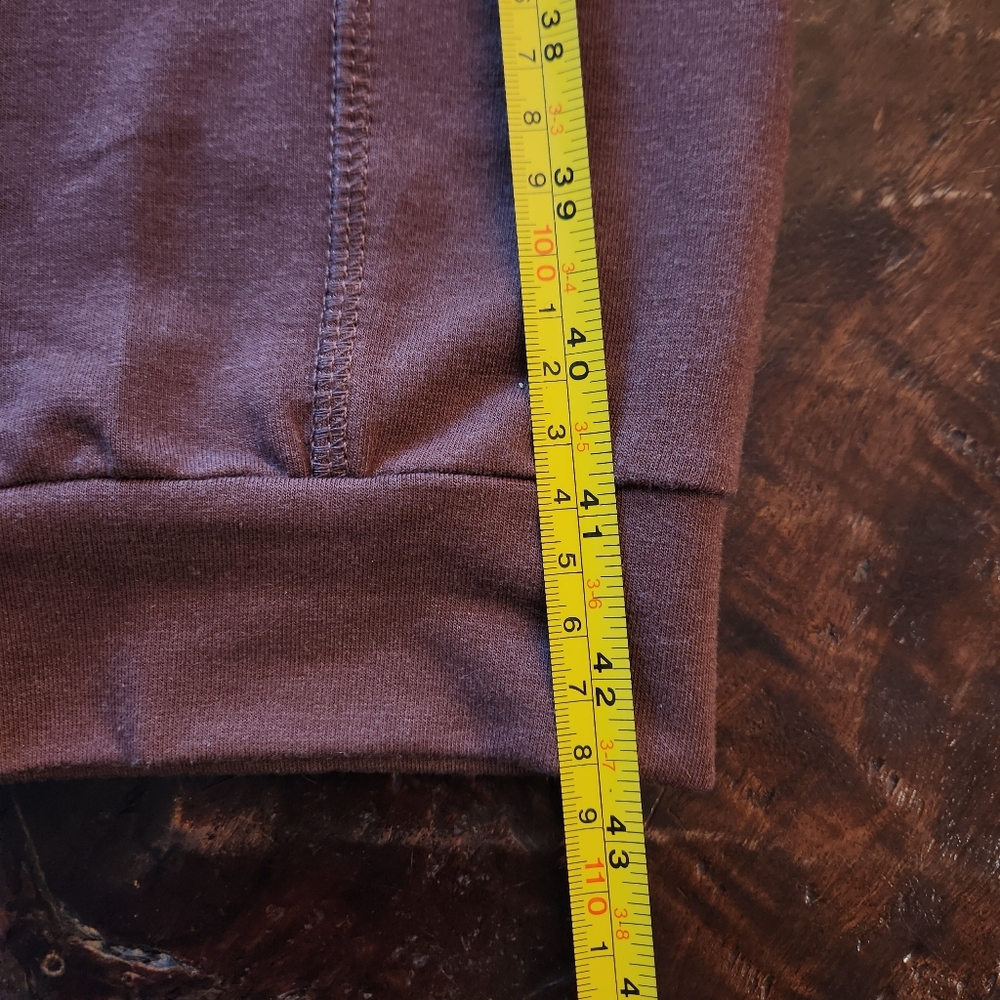 Old Navy Recharge Knit Joggers Mens XL TALL Brown Breathable Zip Pockets - Picture 8 of 11
